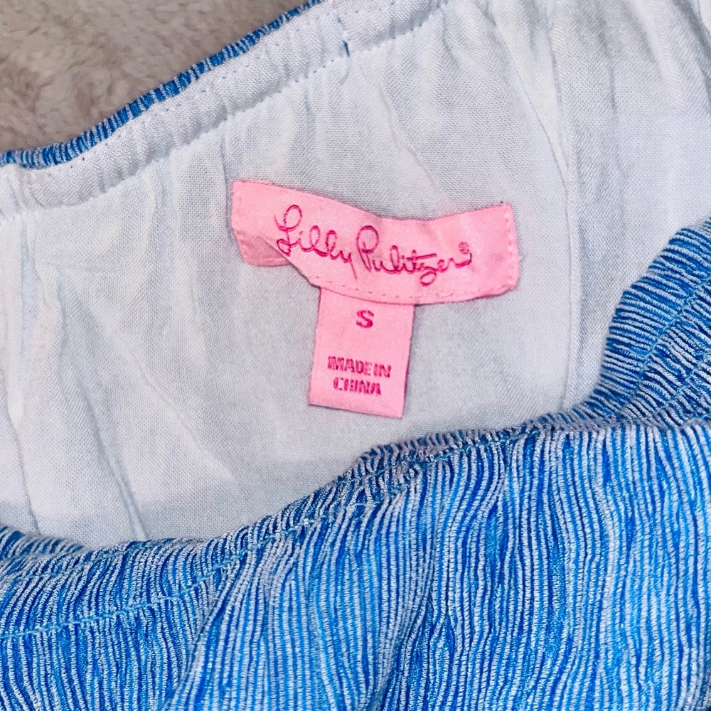 LILLY PULITZER Emmeline One Shoulder Ruffle Dress - Picture 3 of 11